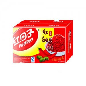 紅日子重慶紅油豆瓣醬箱裝