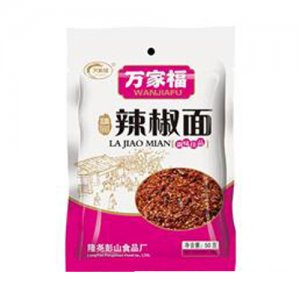 萬家福辣椒面調味50克