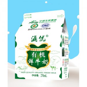 涌?jī)?yōu)270ml 有機(jī)鮮牛奶