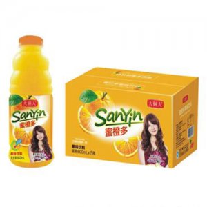 大銅人蜜橙多果味飲料600mlx15瓶