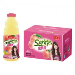 大銅人蜜桃多果味飲料600mlx15瓶