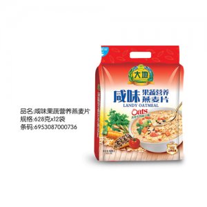 大地咸味果蔬營養(yǎng)燕麥片